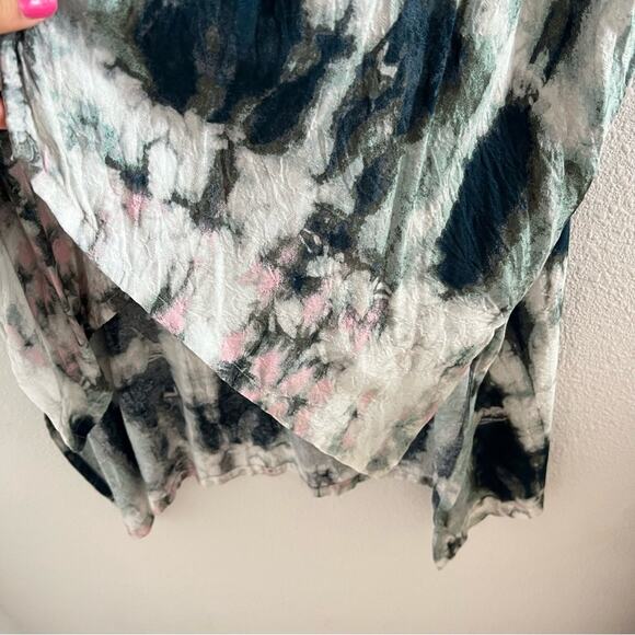 Haute Hippie Tribe 'Ariel' Woven Hi-Low Cardigan Boho Artsy XS - Picture 7 of 11